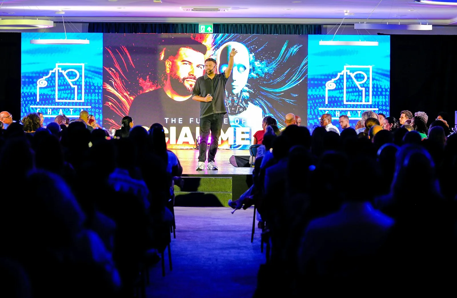 Congreso internacional con traducción simultánea con IA en vivo